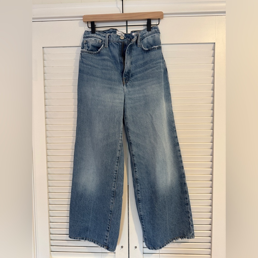 Frame Le Jane Wide Leg Jeans - 27